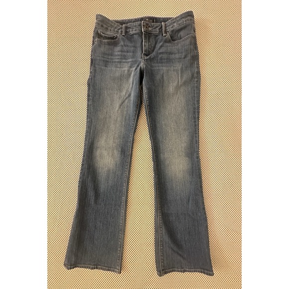 Lucky Brand‎ Lolita Boot Jeans Womens 8/29 Blue Medium Wash Denim Mid Rise - Picture 1 of 11